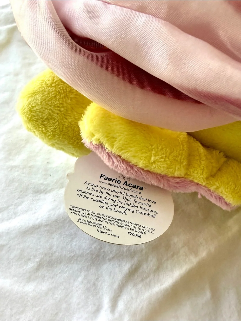 Neopets | Faerie Acara Plushie — Vintage 2004